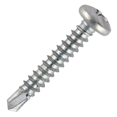 Phillips Pan Self Drilling Screws (Zinc)