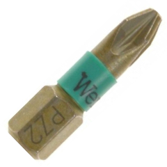 WERA Extra Hard Impact Resistant Screwdriver Bits