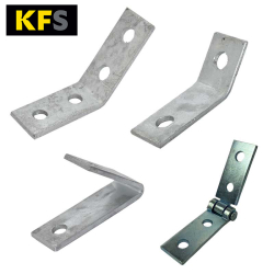 KFS Channel Angle Fitting - Hot Dipped Galvanised