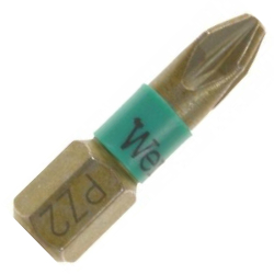 WERA Extra Hard Impact Resistant Screwdriver Bits