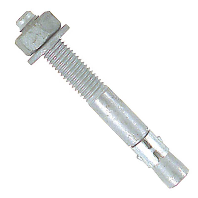 M10x125mm HDG Through Bolt Anchor