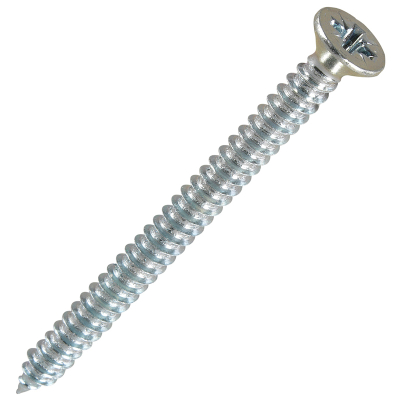 8x2Inch CSK BZP S/Tap Screws
