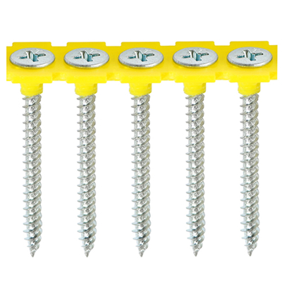 3.5x55mm BZP Collated Drywalls Fine Thread
