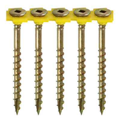 4.5x55mm BZP Collated Screw Flooring