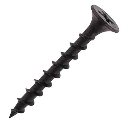 4.2x75mm Black Drywall Screws Coarse Thread