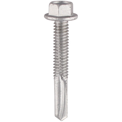 5.5x32mm Hex S/Drill Screws Fine Heavy Steel - No Washer