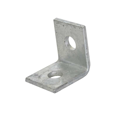 2 Hole 90Deg Channel Bracket HDG 50x47mm