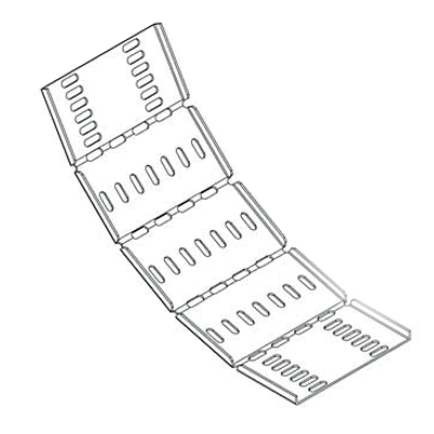750mm MD Cable Tray Riser PG Medium Adjustable TUMAR750