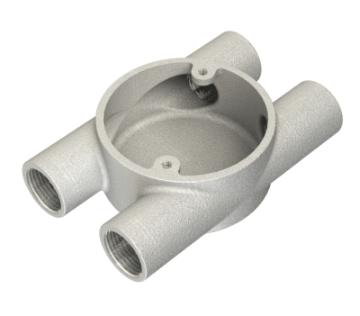 20mm Galv Conduit H-Box