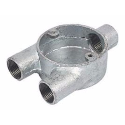20mm Conduit Y Box 3 Way HDG
