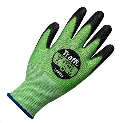 TraffiGlove TG5210 Lightweight - Green Cut Level C Size 10 XL