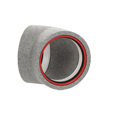 125mm Self-Seal Round 45deg Thermal Ducting Elbow Bend