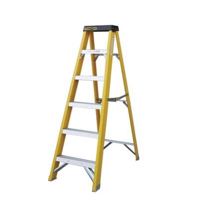 6 Tread Fibreglass Steps 8.5kg (5 Steps + Top) 1.6mtr Open