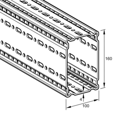 SiFramo Beam Section 6mtr 100 x 160 (TP F - 100.160)
