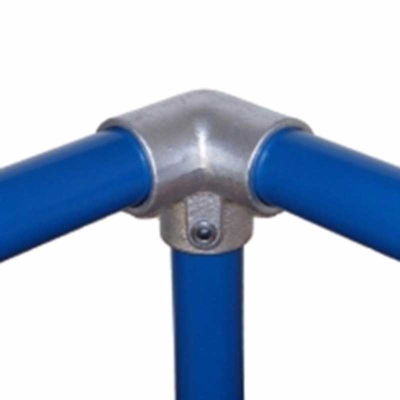Galv Tube 128-D48 (Top Rail) 90 Deg corner joint