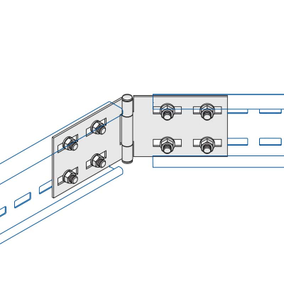 150mm Horiz Couplers *5* Unistrut U15 Cable Ladder HDG