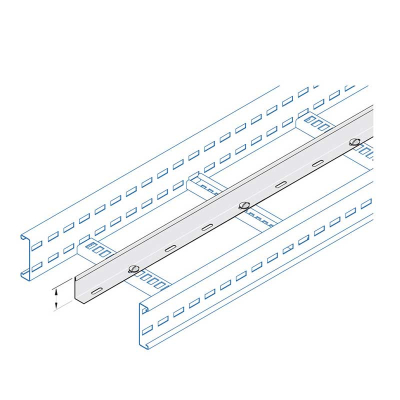 30mm Straight Divider 1.5M Unistrut Cable Ladder HDG