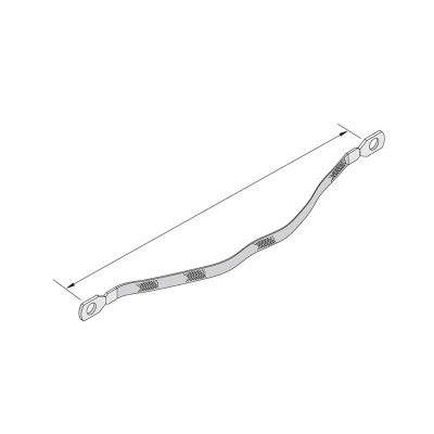 Earth Strap 300mm Unistrut Cable Ladder HDG