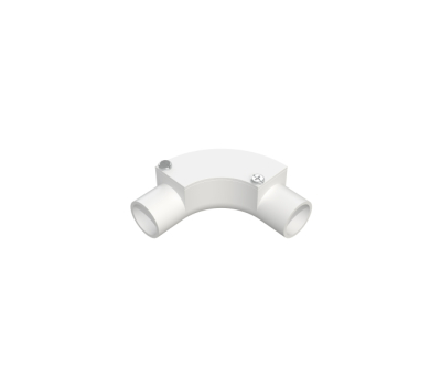 20mm White Plastic PVC Inspection Elbow