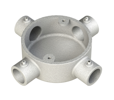 25mm Conlok 4 Way Box HDG Conlok CL12G
