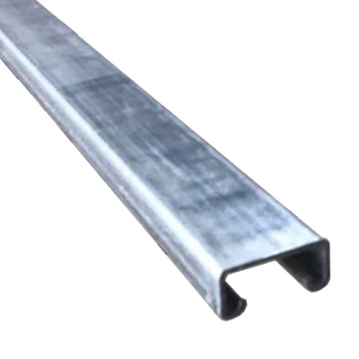 41x21mm Shallow Plain Channel 6m 2.5mm Gauge