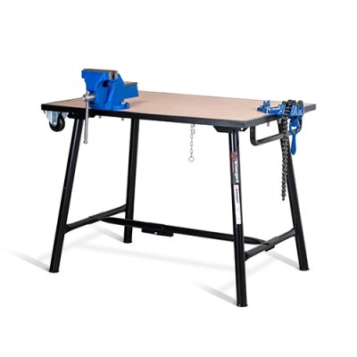 Armorgard Tuffbench BH1080-VWK w/Handle,Wheel & Vices Kit