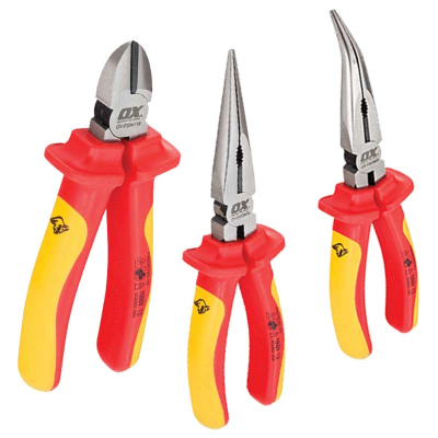 7Inch/180mm OX Pro VDE Pliers Combination