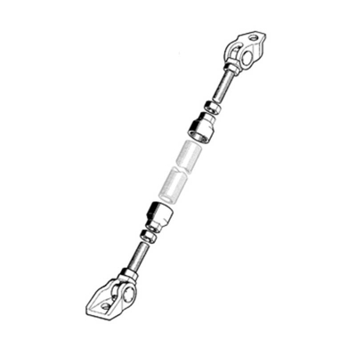 M12 Pipe Anchor Mounting Kit Angular Brace for Fixing Point