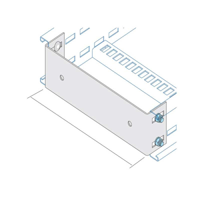 125mm Stop End 800mm Unistrut U12 Cable Ladder HDG