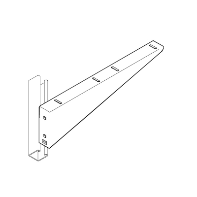 450mm Cable Tray Canteliver Arm (Size 455x125mm) PG