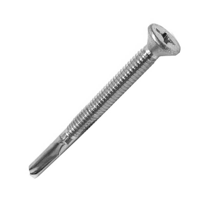 5.5x85mm CSK A2 S/S Screw Self-Drilling 4.0-12.5mm Steel