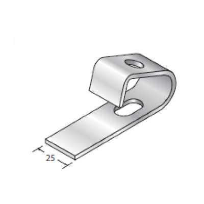Unistrut Z10 Purlin D Clip Zinc Plated